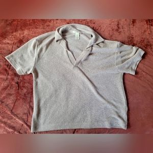 H&m knit cream top